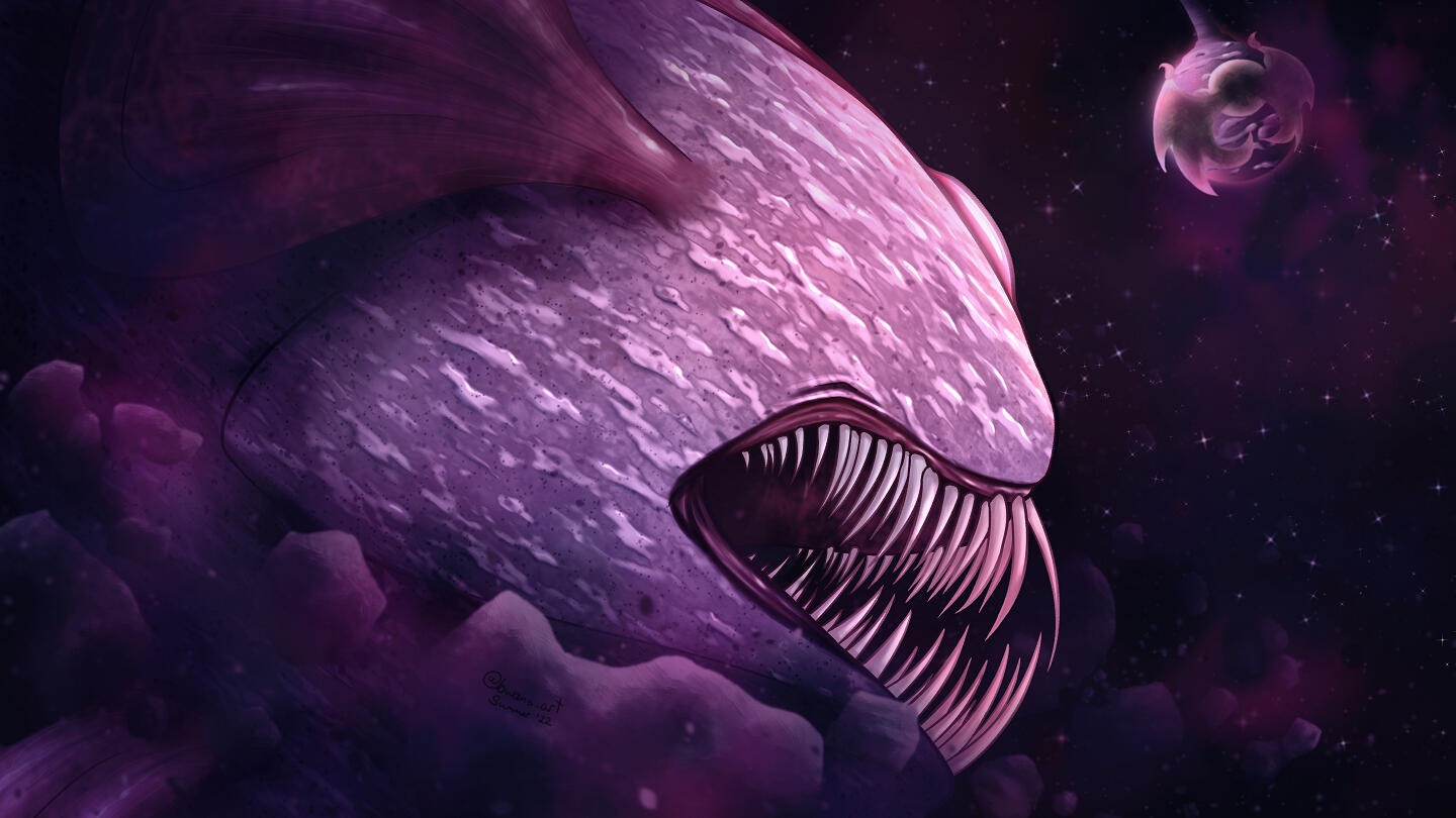 Space Fish, created for university