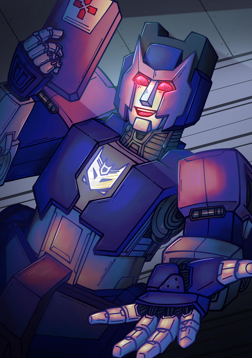 Ambulon from Transformers, created for a Zine